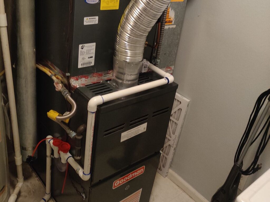 Castle Rock Furnace Repair Job